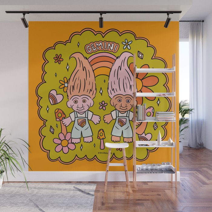 Gemini Troll Wall Mural Gallery Image 1