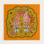 Gemini Troll Wood Wall Art Gallery Image 1