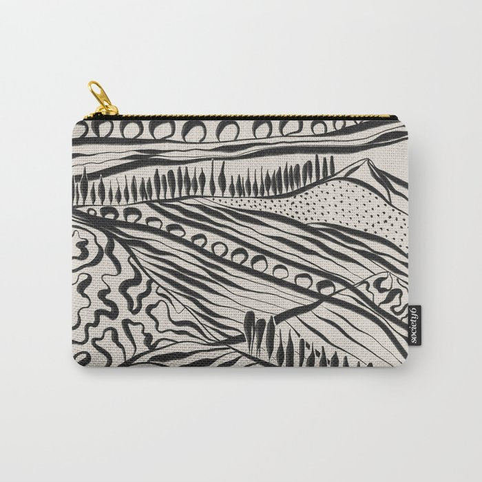 Tuscany #3 Carry All Pouch Gallery Image 1