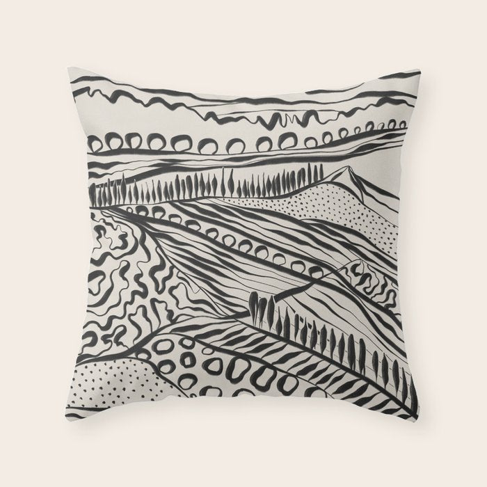 Tuscany #3 Throw Pillow Gallery Image 1