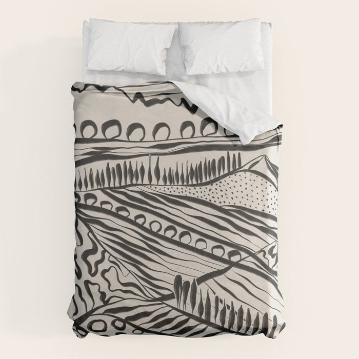 Tuscany #3 Duvet Cover Gallery Image 6