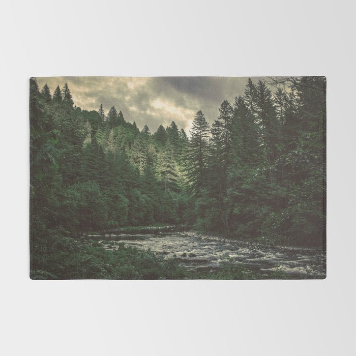 Pacific Northwest River - Nature Photography Rug Gallery Image 2