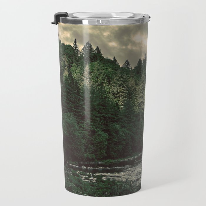 Pacific Northwest River - Nature Photography Travel Mug Gallery Image 3