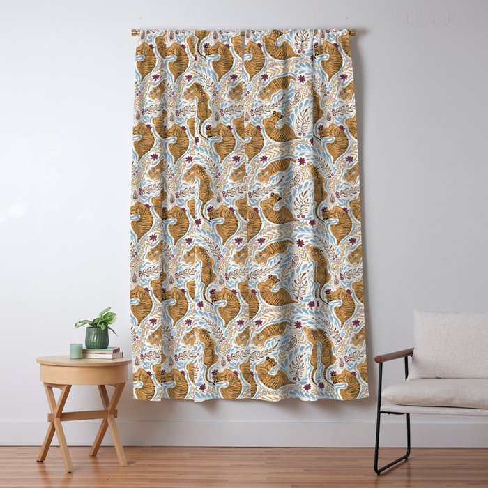 Roaring Floral Retreat Window Curtain Gallery Image 5
