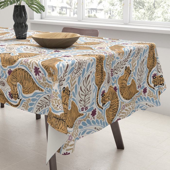 Roaring Floral Retreat Tablecloth Gallery Image 3