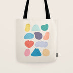 Cat Landscape 168 - Colourful Cats Tote Bag Gallery Image 1