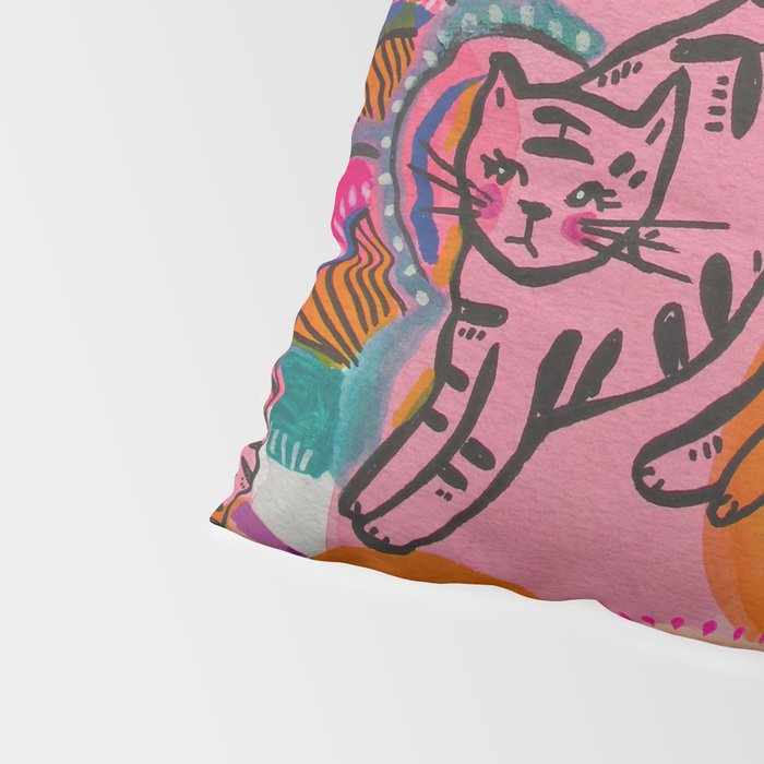 Love cats in the wild Pillow Sham Gallery Image 4