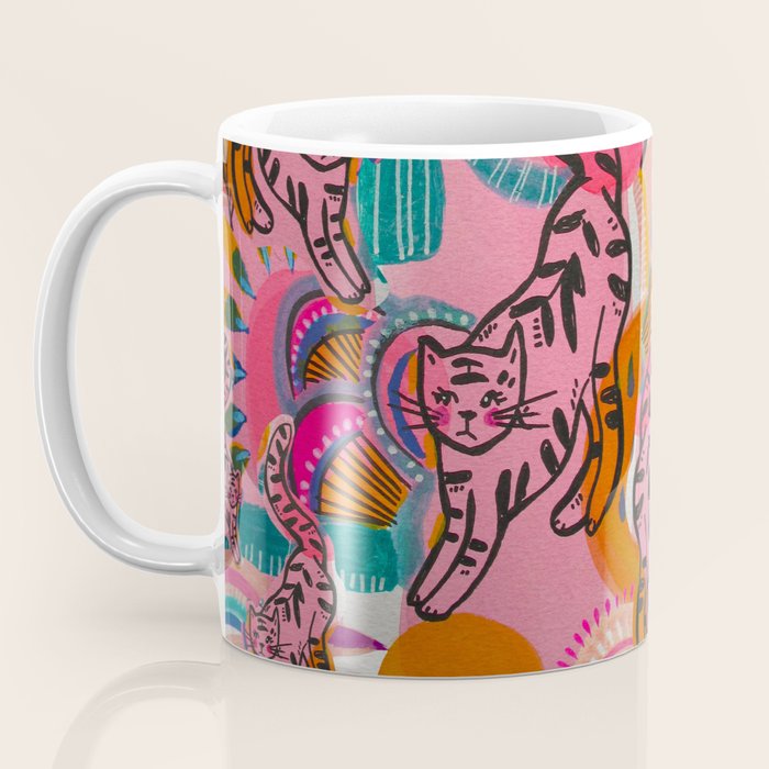 Love cats in the wild Coffee Mug Gallery Image 3