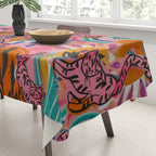 Love cats in the wild Tablecloth Gallery Image 3