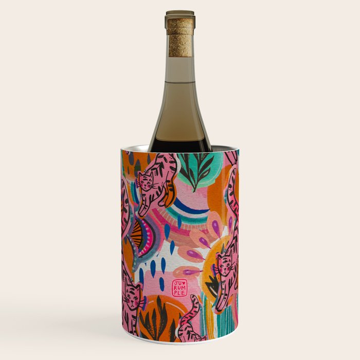 Love cats in the wild Wine Chiller Gallery Image 3