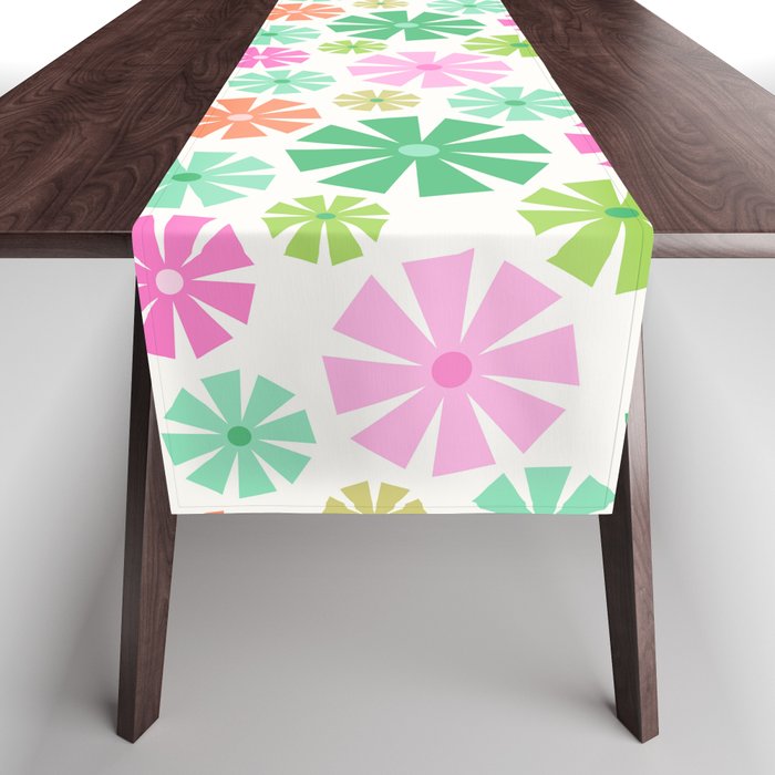 Merry and Bright Christmas Wreath Table Runner Gallery Image 1