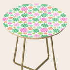 Merry and Bright Christmas Wreath Side Table Gallery Image 2