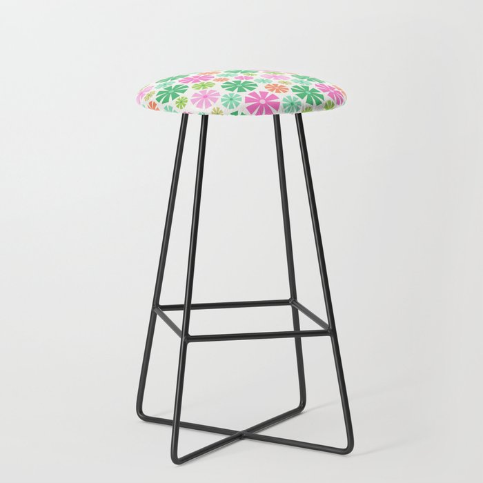 Merry and Bright Christmas Wreath Stool Gallery Image 1
