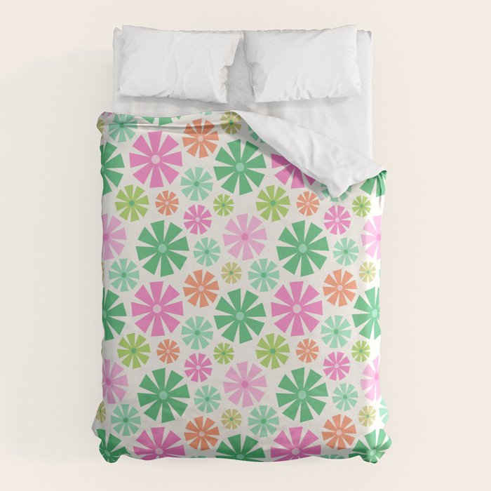 Merry and Bright Christmas Wreath Duvet Cover Gallery Image 6