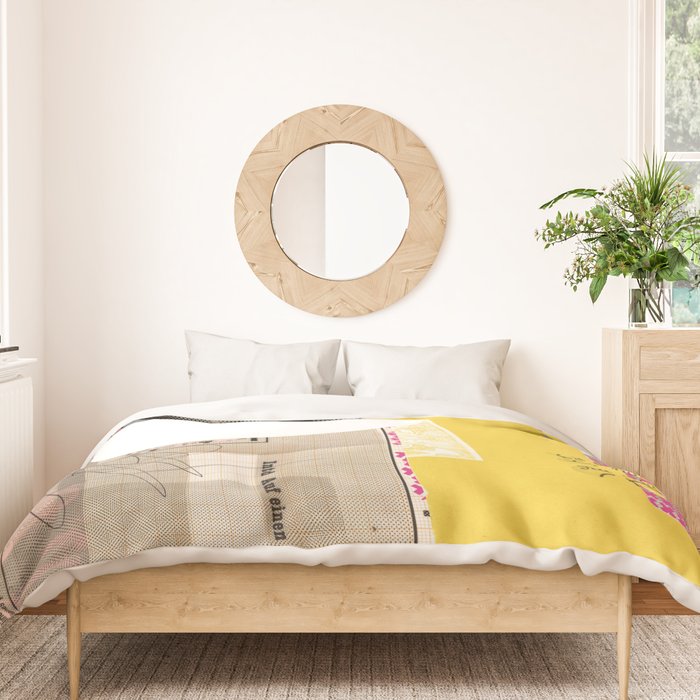 daydream the white spot light Duvet Cover Gallery Image 3