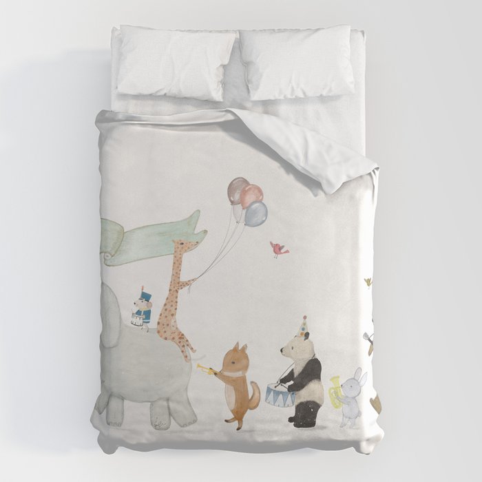 littlest parade Duvet Cover Gallery Image 6