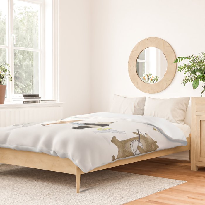 littlest parade Duvet Cover Gallery Image 2