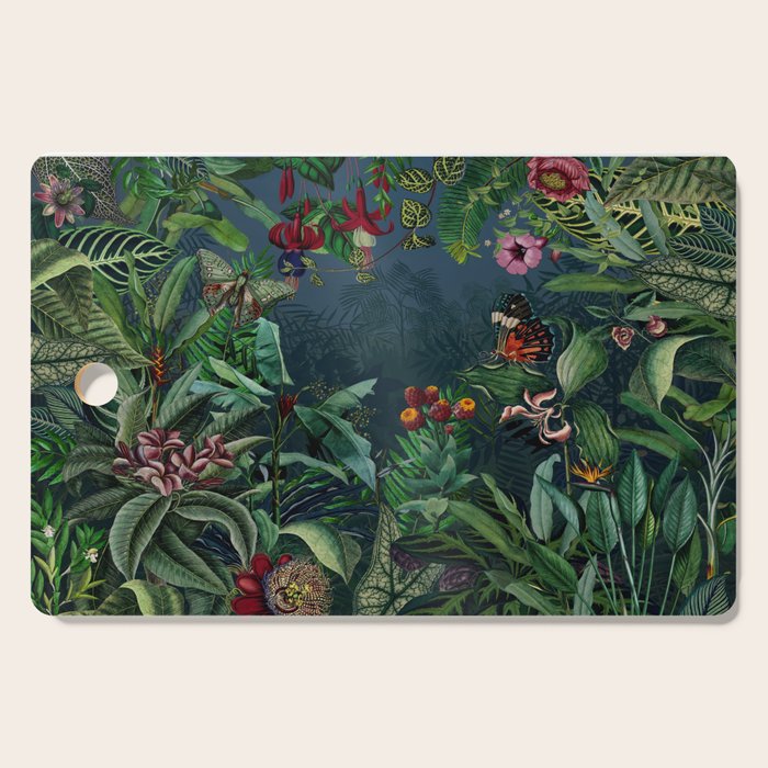 Midnight rainforest I Cutting Board Gallery Image 1