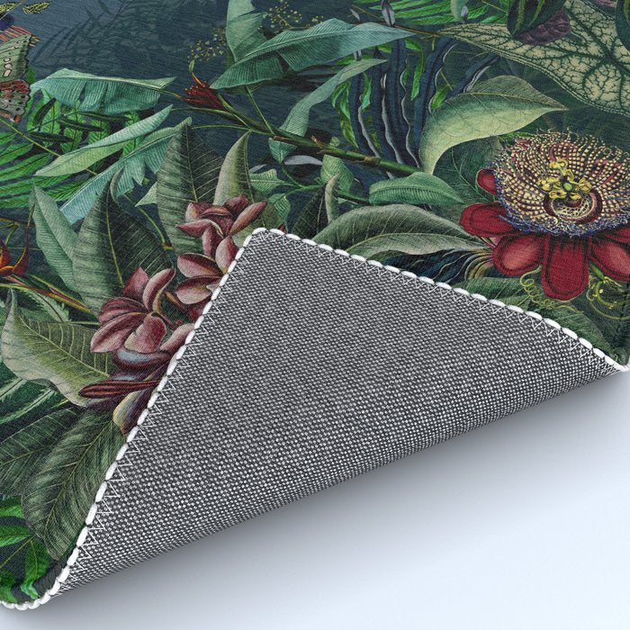 Midnight rainforest I Rug Gallery Image 4