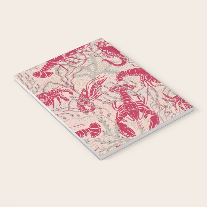 Red Lobster Viva Magenta Notebook Gallery Image 3