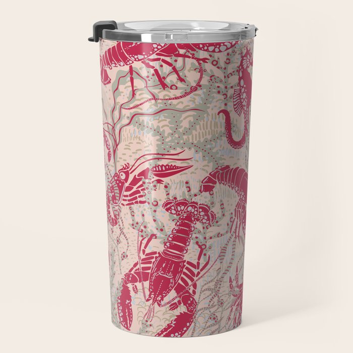 Red Lobster Viva Magenta Travel Mug Gallery Image 3