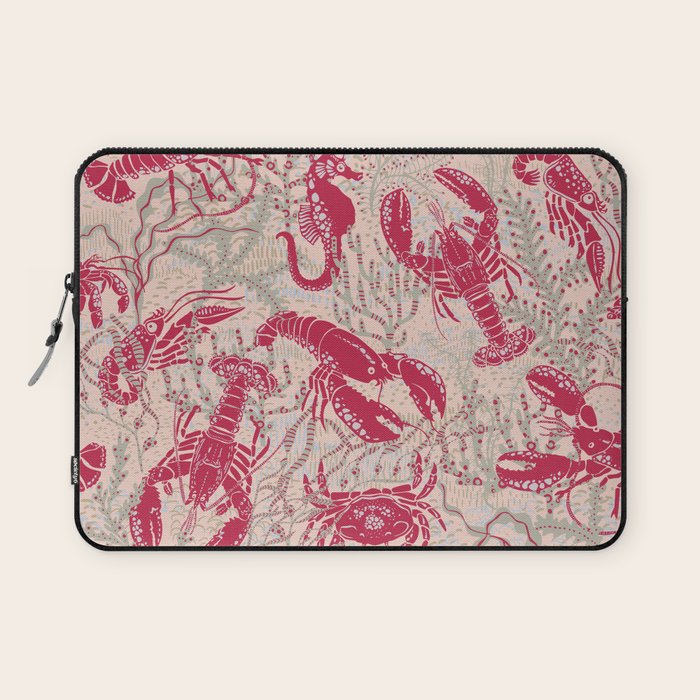 Red Lobster Viva Magenta Laptop Sleeve Gallery Image 1