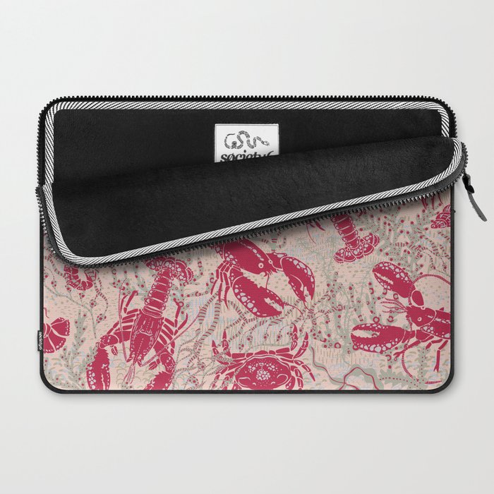 Red Lobster Viva Magenta Laptop Sleeve Gallery Image 2