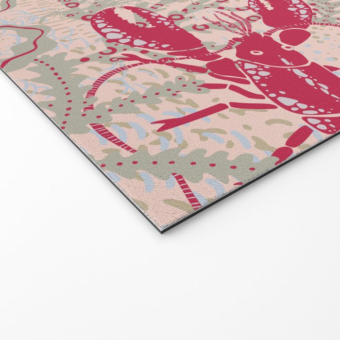 Red Lobster Viva Magenta Welcome Mat Gallery Image 2