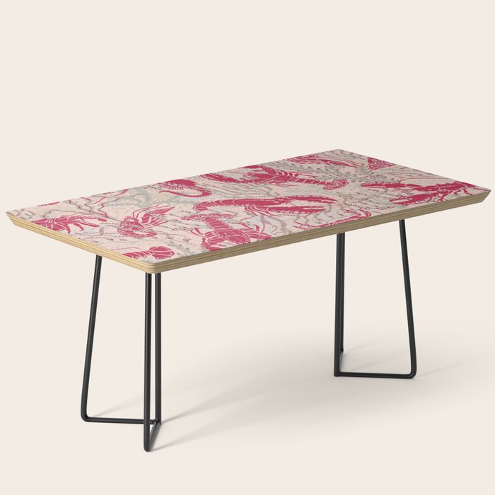Red Lobster Viva Magenta Coffee Table Gallery Image 1