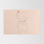 Love Yourself Ele 2 Rug Gallery Image 2