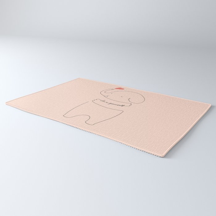 Love Yourself Ele 2 Rug Gallery Image 3