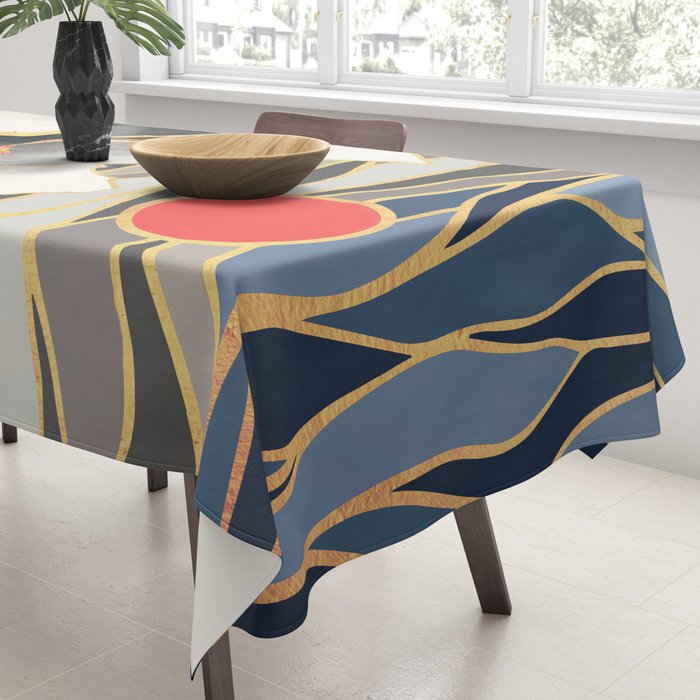 Ice Mountains Tablecloth Gallery Image 3