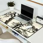 Japanese Mountain Forest Tree Landscape Desk Mat Gallery Image 2