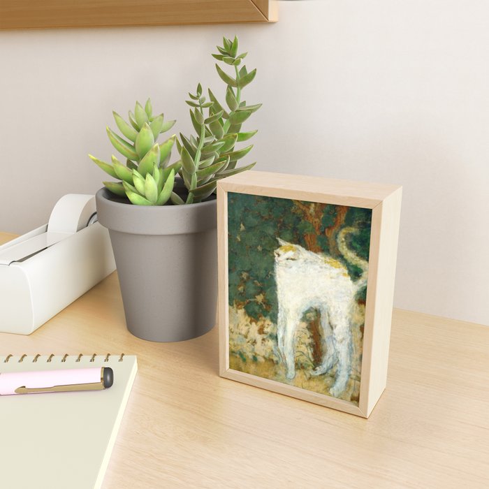 The White Cat - Pierre Bonnard Mini Art Print Gallery Image 2