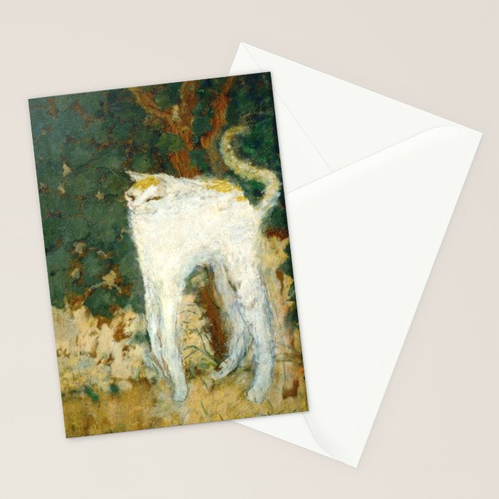 The White Cat - Pierre Bonnard Stationery Card Gallery Image 2