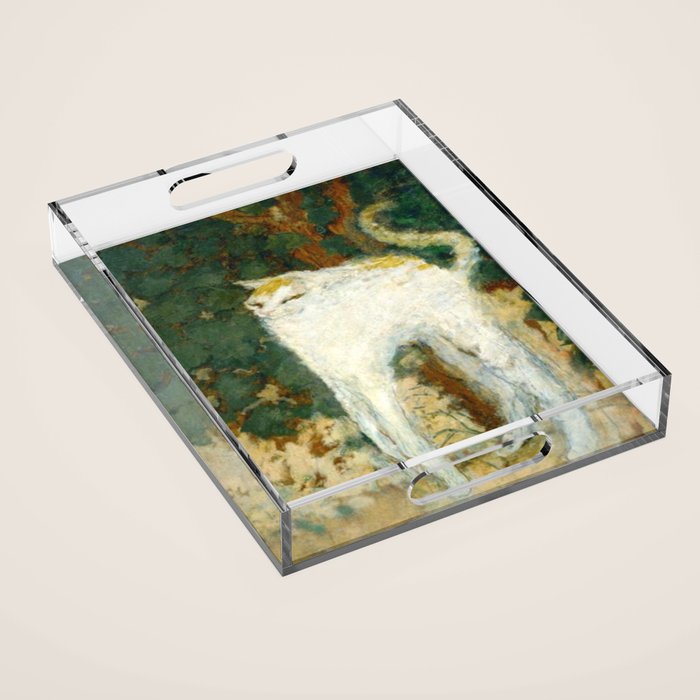 The White Cat - Pierre Bonnard Acrylic Tray Gallery Image 1