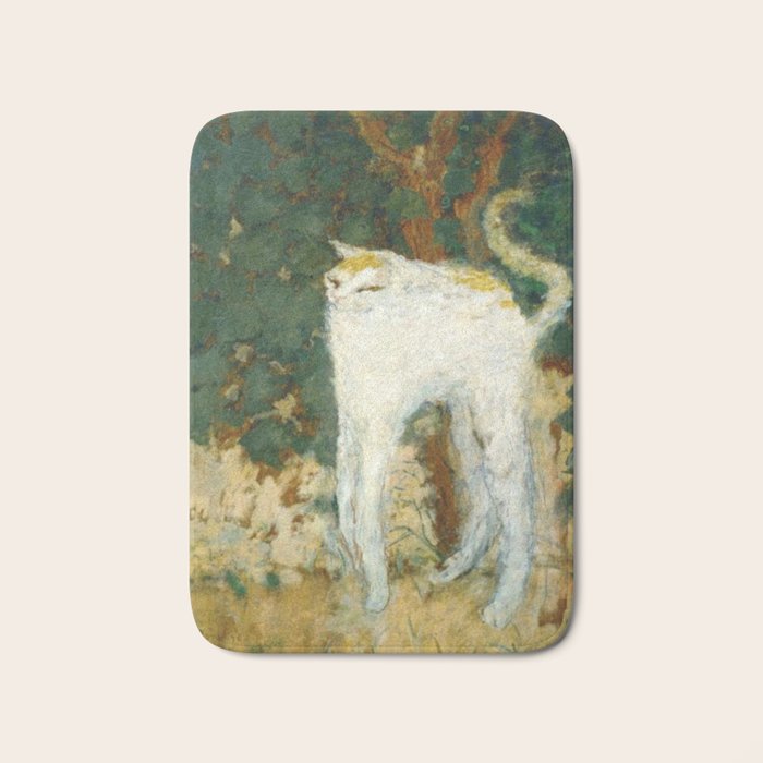 The White Cat - Pierre Bonnard Bath Mat Gallery Image 1