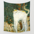 The White Cat - Pierre Bonnard Wall Tapestry Gallery Image 4