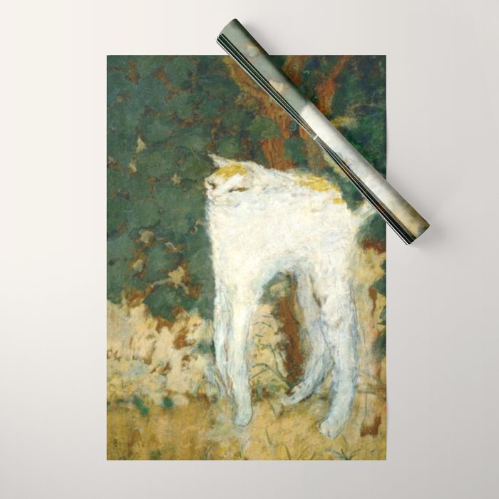 The White Cat - Pierre Bonnard Wrapping Paper Gallery Image 1
