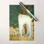 The White Cat - Pierre Bonnard Wrapping Paper Gallery Image 1