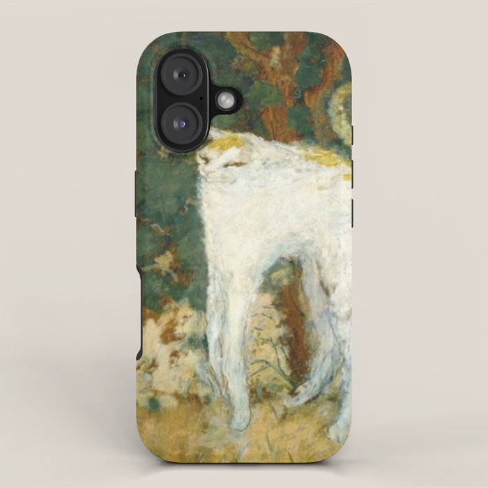 The White Cat - Pierre Bonnard iPhone Case Gallery Image 1