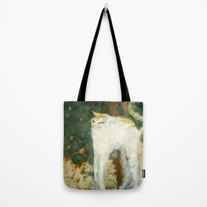 The White Cat - Pierre Bonnard Tote Bag Gallery Image 2