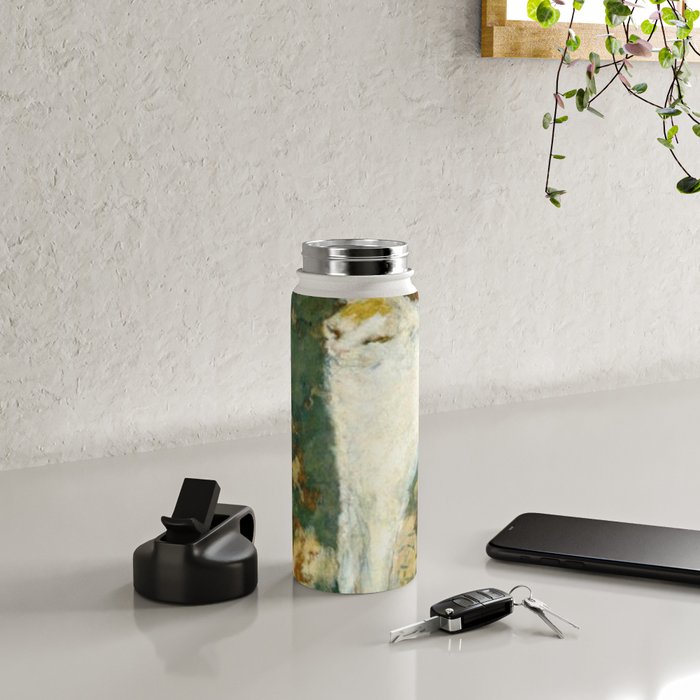 The White Cat - Pierre Bonnard Water Bottle Gallery Image 4