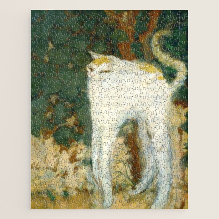The White Cat - Pierre Bonnard Jigsaw Puzzle Gallery Image 1
