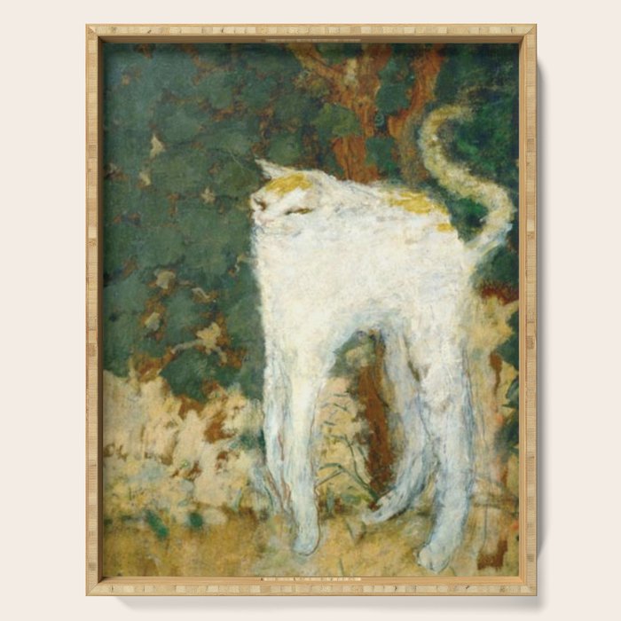 The White Cat - Pierre Bonnard Serving Tray Gallery Image 1