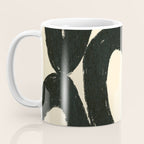 Abstract black shapes pattern N01 Coffee Mug Gallery Image 3