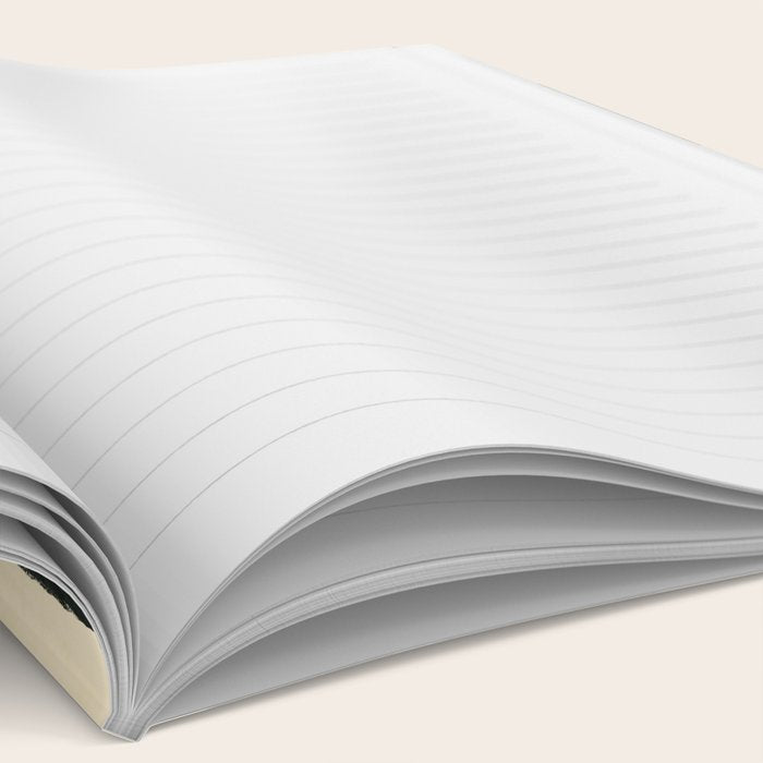 Abstract black shapes pattern N01 Notebook Gallery Image 2