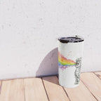 Kitten Puking Rainbow Travel Mug Gallery Image 4