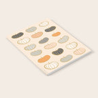 Retro Pumpkin Pattern Collection 1 Notebook Gallery Image 2