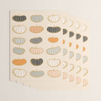 Retro Pumpkin Pattern Collection 1 Wrapping Paper Gallery Image 3